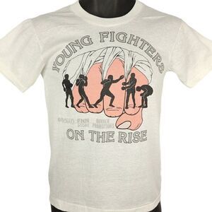 Young Fighters Ballys Boxing T Shirt Vintage 80s On The Rise 50/50 Made In USA